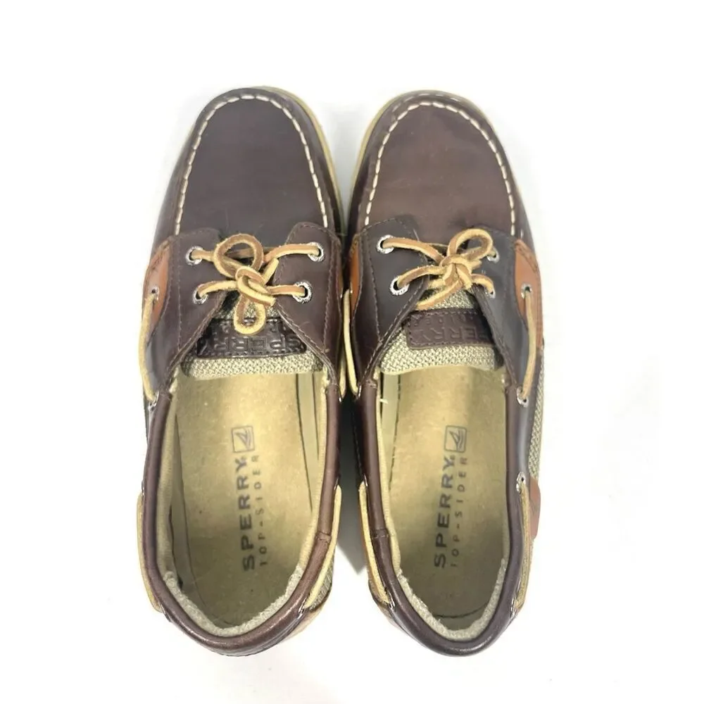 Sperry Top Sider Bluefish Boat Shoes Kids Youth Boys 4 M